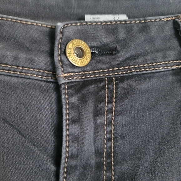 Buffalo David Bitton Vintage Medium Rise  Jeans Size 30 in Gray - Picture 6 of 14